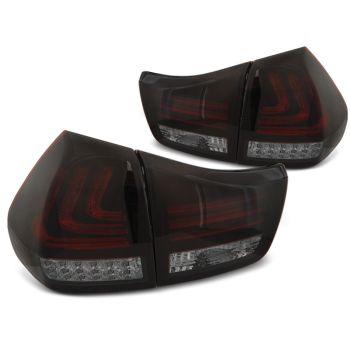 Стопове за LEXUS RX 330 / 350 03-08 LED BAR  опушени Черни