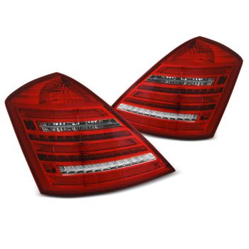 LED Стопове  WHITE SEQ W222 LOOK за MERCEDES W221 S-KLASA 05-09