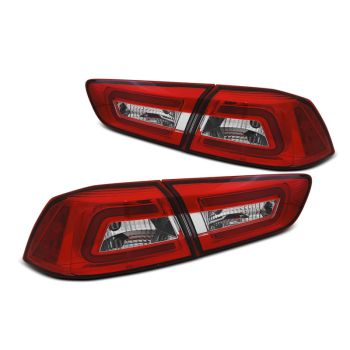 Стопове за MITSUBISHI LANCER 8 SEDAN 08-11  WHITE LED BAR