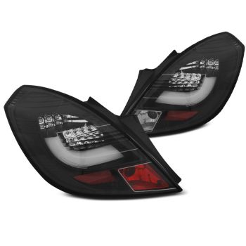 Стопове за OPEL CORSA D 3D 04.06-14 Черни LED BAR