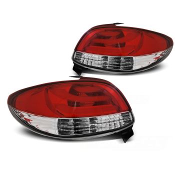 Стопове за PEUGEOT 206 10.98-  WHITE LED BAR