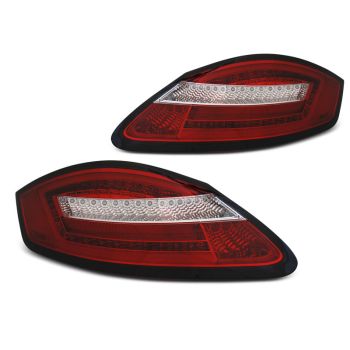 LED Стопове  WHITE SEQ за PORSCHE BOXSTER 987 / CAYMAN 05-08