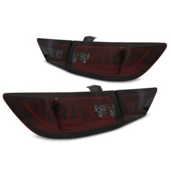 Стопове за RENAULT CLIO IV 13-16 HATCHBACK LED BAR  опушени