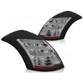 Стопове за SUZUKI SWIFT V 10- Черни LED BAR