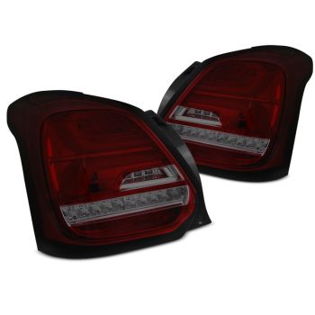 Стопове SUZUKI SWIFT VI 17-  опушени LED SEQ