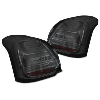Стопове за SUZUKI SWIFT VI 17- опушени LED SEQ