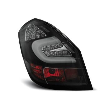 LED BAR Стопове Черни за SKODA FABIA II 07- 06.14