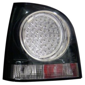 Черни LED стопове за Volkswagen Polo 2005-2009г.