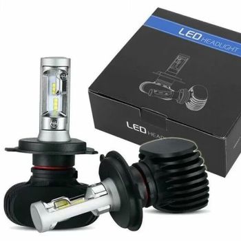 Автомобилни LED  Крушки , Диодни крушки H4 – 7600 Лумена, 36W - COB 6000K