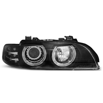Фарове  с ангелски очи Черни LED INDICATOR BMW E39 09.95-06.03