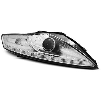 Фарове за FORD MONDEO 07.07-11.10 с дневни светлини хром LED INDICATOR