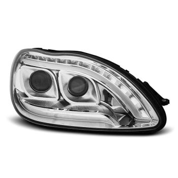 Фарове  TUBE LIGHT хром за MERCEDES W220 S-KLASA 09.98-05.05