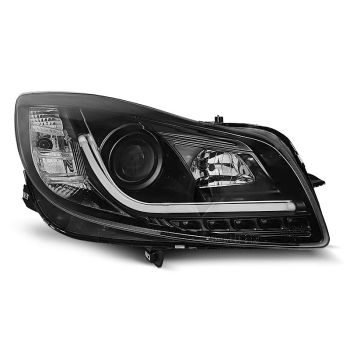 Фарове за OPEL INSIGNIA 08-12 Черни TUBE LIGHTS