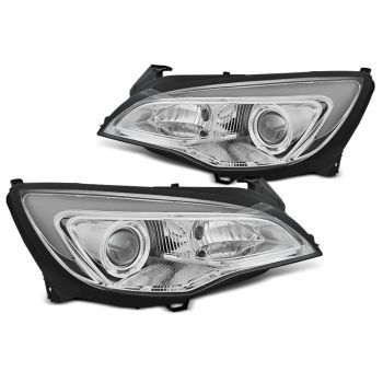 Фарове за OPEL ASTRA J 10-15 TUBE LIGHT хром