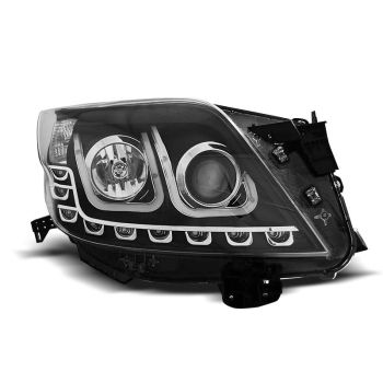 Фарове за TOYOTA LAND CRUISER 150 09-13 TUBE LIGHT Черни