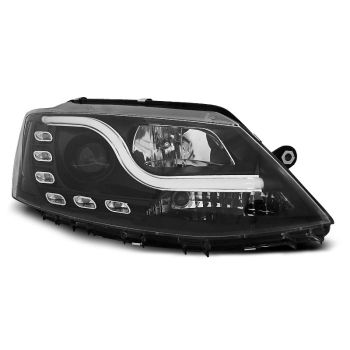 Фарове  TUBE LIGHT DRL Черни за VW JETTA VI 1.11-18