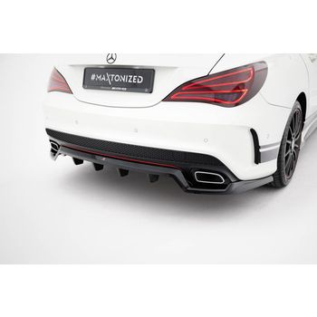 Добавка за задна броня (с вертикални ребра) Mercedes-Benz CLA AMG-Line C117