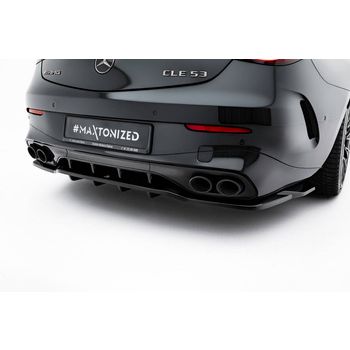 Добавка за задна броня (с вертикални ребра) Mercedes-AMG CLE 53 C236