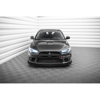  Добавка за предна броня + "крилца" Mitsubishi Lancer EVO X