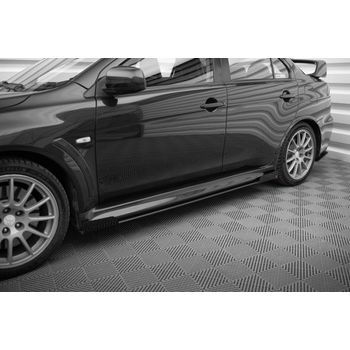  Добавки за прагове + "крилца" Mitsubishi Lancer EVO X