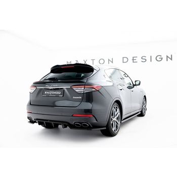 Добавка за задна броня (с вертикални ребра) Maserati Levante GT Mk1 Facelift