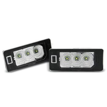 LICENSE LED LIGHTS CLEAR за AUDI Q5 / A4 08-10 / A5 / TT / VW PASSAT B6 KOMBI