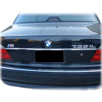 Хром лайсна за багажник на BMW E38