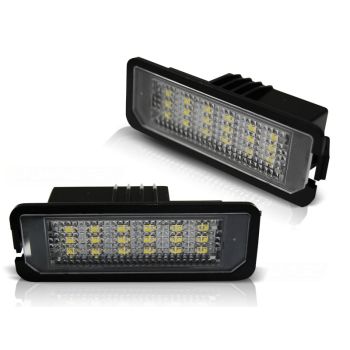 LED плафони за регистрационен номер за VW GOLF IV, V, VI, VII, PASSAT B6, PASSAT CC, NEW BEATLE, VW SCIROCCO