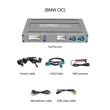 BMW CIC SYSTEM БЕЗЖИЧЕН APPLE CARPLAY ANDROID AUTO MMI BOX