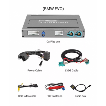 BMW I3 / I01/ I8 2017-2019 EVO SYSTEM БЕЗЖИЧЕН APPLE CARPLAY ANDROID AUTO MMI BOX
