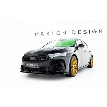 Добавка за предна броня V.1 Skoda Octavia RS Liftback / Combi Mk4 Facelift