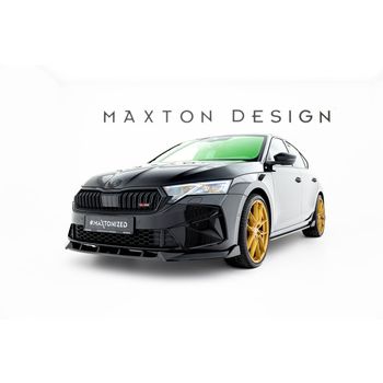 Добавка за предна броня V.2 Skoda Octavia RS Liftback / Combi Mk4 Facelift