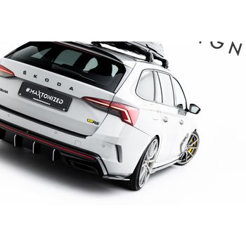 Странични добавки за задна броня V.7 Skoda Octavia RS Liftback / Combi Mk4