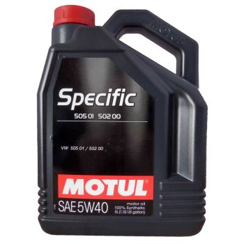 Motul Specific VW 505.01, 505.00, 502.00 5W-40 5L