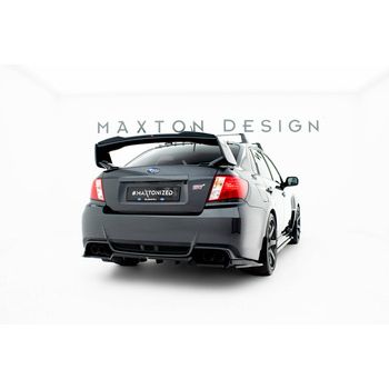 Добавка за задна броня (с вертикални ребра) Subaru Impreza WRX STI Mk3 Facelift
