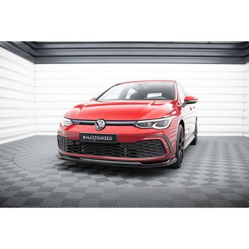 Добавка за предна броня V.6 Volkswagen Golf GTI / GTE / GTD / R-Line Mk8