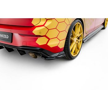 Странични добавки за задна броня V.3 Volkswagen Golf GTI Clubsport Mk8 Facelift