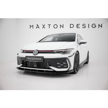 Добавка за предна броня V.1 Volkswagen Golf GTI / GTE / R-Line Mk8 Facelift