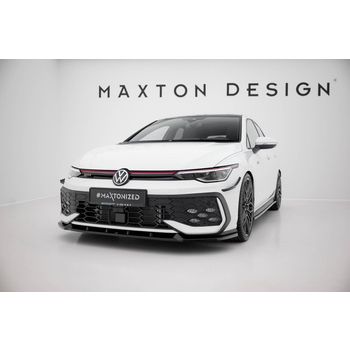 Добавка за предна броня V.2 Volkswagen Golf GTI / GTE / R-Line Mk8 Facelift