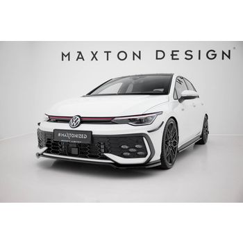 Добавка за предна броня V.3 Volkswagen Golf GTI / GTE / R-Line Mk8 Facelift