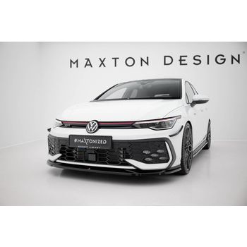 Добавка за предна броня V.4 Volkswagen Golf GTI / GTE / R-Line Mk8 Facelift