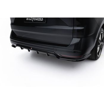 Добавка за задна броня (с вертикални ребра) Volkswagen Multivan Long T7
