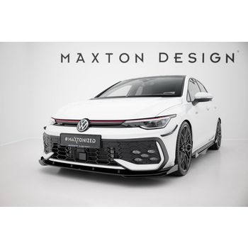 Добавка за предна броня + "крилца" Volkswagen Golf GTI / GTE / R-Line Mk8 Facelift
