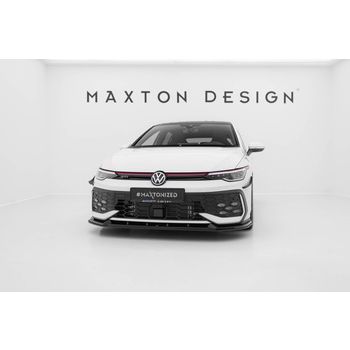 Добавка за предна броня V.2 Volkswagen Golf GTI / GTE / R-Line Mk8 Facelift