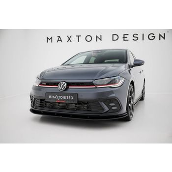  Добавка за предна броня Volkswagen Polo GTI Mk6 Facelift