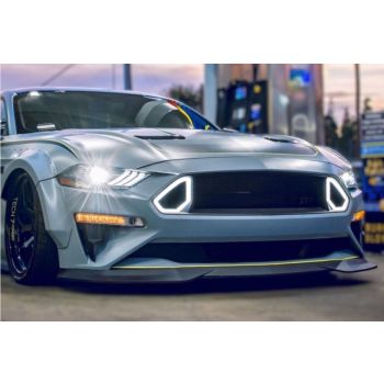 Горна решетка с LED осветление -   MP Concepts за Ford Mustang