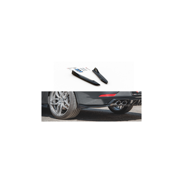Добавки за задна броня v.3 Seat leon cupra mk3 fl sportstour - Maxton Design
