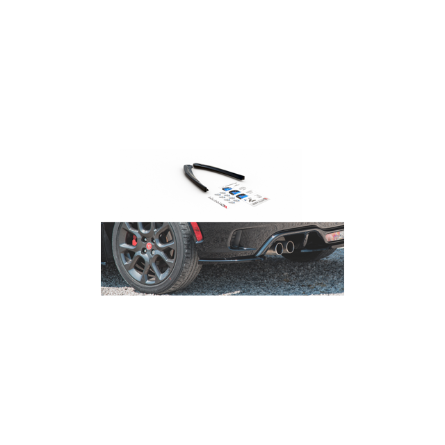 Добавки за задна броня Fiat 124 Spider Abarth - Maxton Design