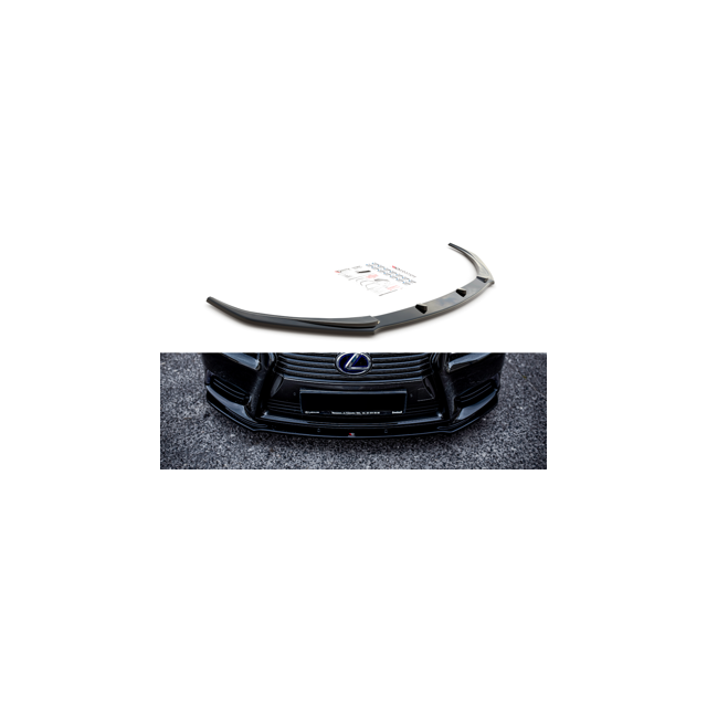 Добавка за предна броня/лип спойлер  lexus ls mk4 фейслифт - Maxton Design