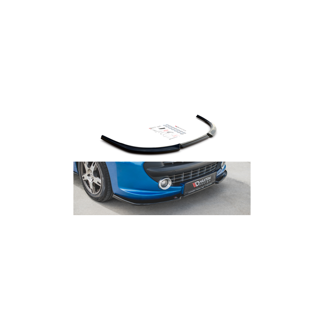 Добавка за предна броня/лип спойлер  Peugeot 207 спорт - Maxton Design